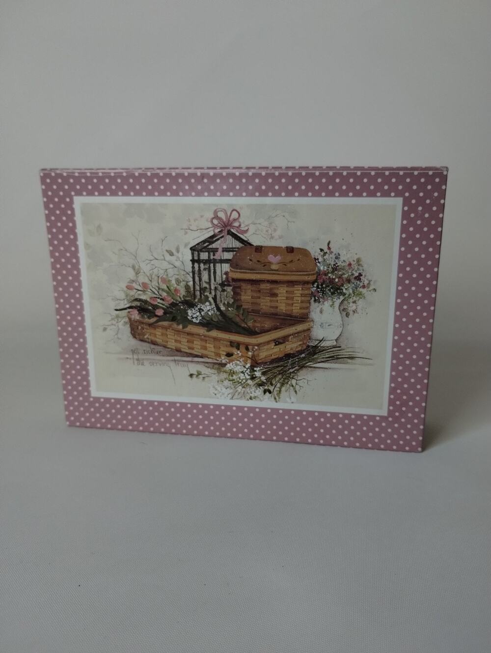 Pat Richter Stationary - Vintage 1994 - The Serving Tray - 9 Cards 10 Envelopes